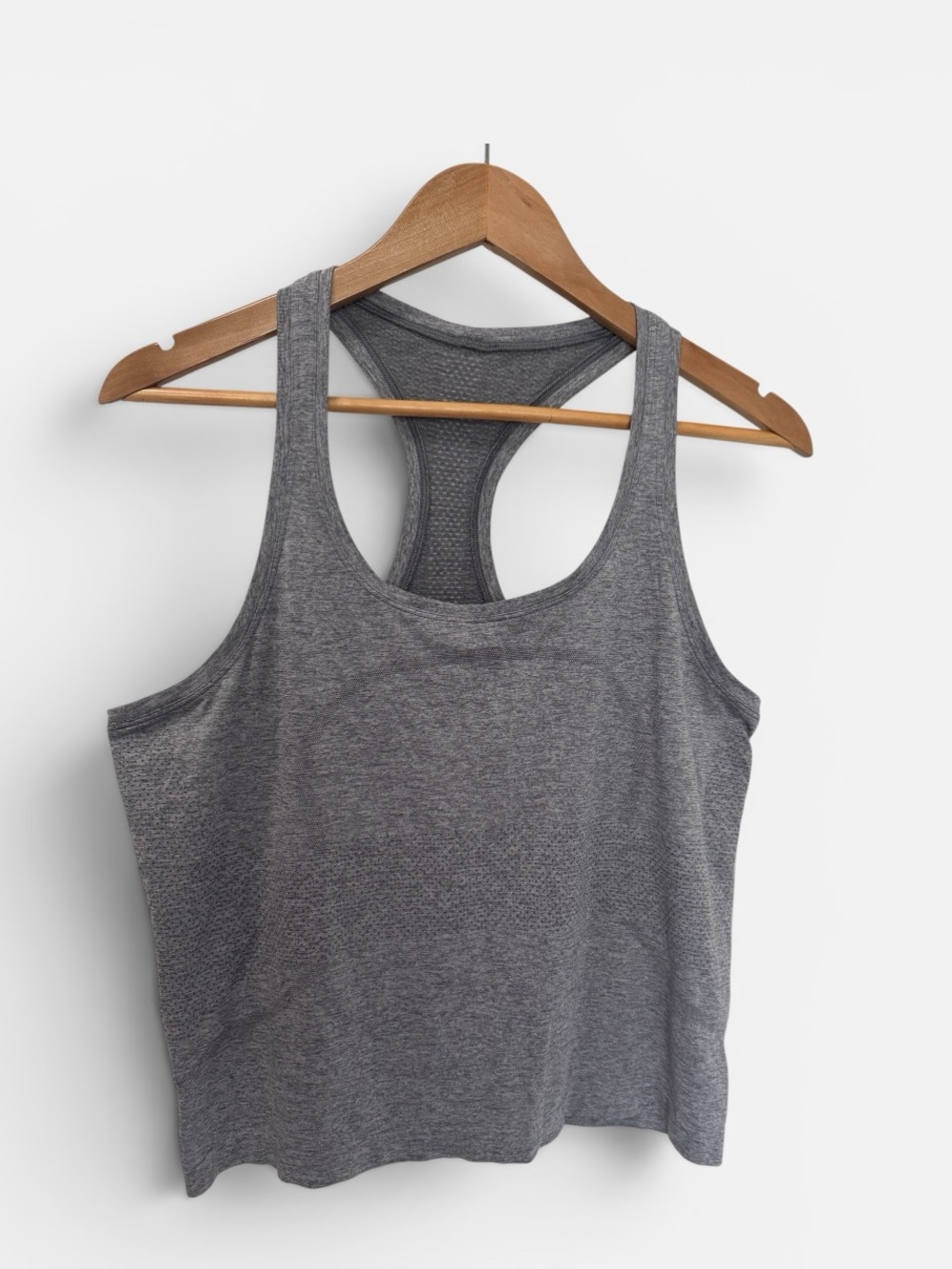 Lululemon Swiftly Tech Racerback Women's Tank Top in Heathered Gray Sz. 12
